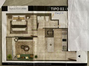 Ocasión Vendo Hermoso Departamento 01 Dor. en Miraflores