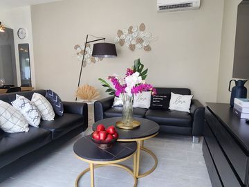 Absolutely! This beautiful villa brand new is the perfect choice Pool villa 350m. to the sea 5,500,000 baht