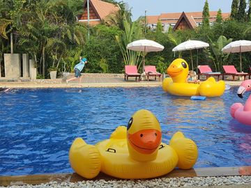 Absolutely! This beautiful villa brand new is the perfect choice Pool villa 350m. to the sea 5,500,000 baht