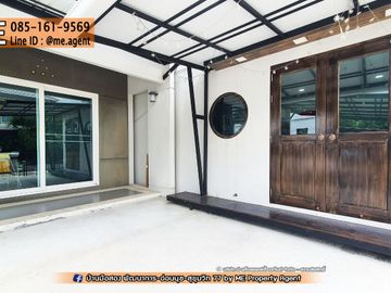 🎉𝐇𝐎𝐓 𝐒𝐀𝐋𝐄 !!! 🎉Single House Prueklada Suvarnabhumi 3bedroom +maid room, near Airport Link Lat Krabang 085-161----- (BV14-50)