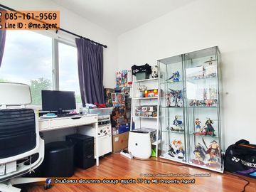 🎉𝐇𝐎𝐓 𝐒𝐀𝐋𝐄 !!! 🎉Single House Prueklada Suvarnabhumi 3bedroom +maid room, near Airport Link Lat Krabang 085-161----- (BV14-50)
