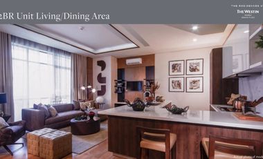 Westin Condo Living at the Heart of Ortigas Business District 2 bedroom