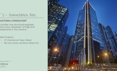 Westin Condo Living at the Heart of Ortigas Business District 2 bedroom