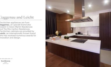 Westin Condo Living at the Heart of Ortigas Business District 2 bedroom