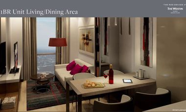 Westin Condo Living at the Heart of Ortigas Business District 2 bedroom