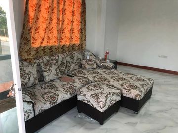 Newly built house and land for sale, next to the main chedi, Mae Krua, Chiang Mai-Phrao. Mae Faek Mai Subdistrict, San Sai District, Chiang Mai Provin