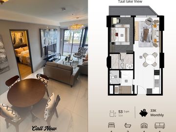 Properties for sale in tagaytay ( One Tolentino East Residences Tagaytay Units for sale with TAAL VIEW )