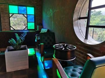 ขายที่ดินพร้อม บ้าน & ร้านสไตล์ลอฟท์ The Jungle Bar & Café โซนทุ่งทานตะวัน เขาจีนแล เมืองลพบุรี