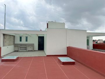 Casa en venta nueva en Metepec en privada. no aplica crédito, moderna para estrenar con roof Garden