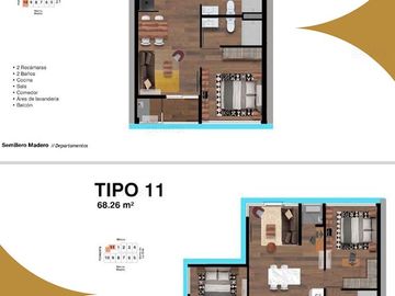 Departamento en Venta en El Centro