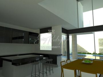 CASA EN VENTA, LA CAMPIÑA, NUEVA, ALBERCA, 3 REC CON BAÑO, COCHERA TECHADA, ENTREGA EN MAYO