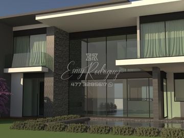 CASA EN VENTA, LA CAMPIÑA, NUEVA, ALBERCA, 3 REC CON BAÑO, COCHERA TECHADA, ENTREGA EN MAYO