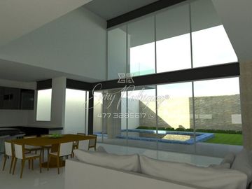 CASA EN VENTA, LA CAMPIÑA, NUEVA, ALBERCA, 3 REC CON BAÑO, COCHERA TECHADA, ENTREGA EN MAYO