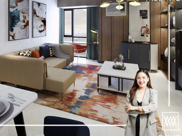 Preselling 1-bedroom unit with balcony, with maid's room (53.50 SQM) in 9 Central Park - First every residential tower in NGC - Northwin Global City, 