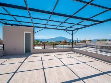 CASAS EN CHAPALA JALISCO, CONSTRUIDAS EN UNA SOLA PLANTA, CON ROOF GARDEN Y VISTA HACIA LA LAGUNA!