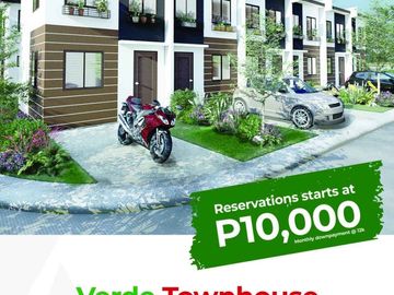 Introducing our new pre-selling Verde Semi-Complete Townhouse @ Ridge View by Next Asia Lipa Near Puregold Lipa