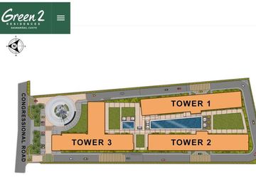 Green 2 Residences Pre-selling condo tower 2 and 3 Rent to Own Tower 1 FEW UNITS LEFT HURRY UP