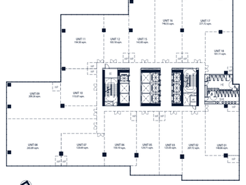 Prime Bare Office Space For Sale in Trium Square