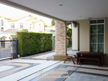 Luxury house For Sale at Nantawan Bangna km7. Beautiful house with decorations, additions, very good condition, ready to move in.  No need to repair.