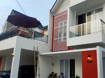 Rumah Bekasi Syariah Pondok Melati 3 KT 2 KM Jatiasih Dekat Tol Jatibening 2 Lantai Murah