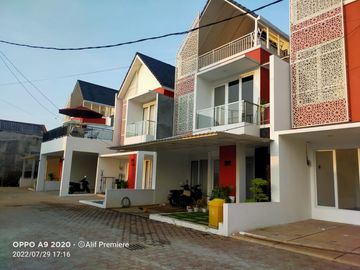 Rumah Bekasi Syariah Pondok Melati 3 KT 2 KM Jatiasih Dekat Tol Jatibening 2 Lantai Murah