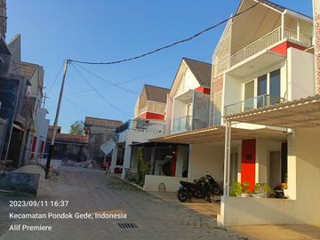 Rumah Bekasi Syariah Pondok Melati 3 KT 2 KM Jatiasih Dekat Tol Jatibening 2 Lantai Murah