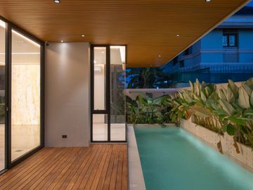 Brandnew 3 Level Modern Designed House with  Pool & Mountain View located @ Tivoli Royale Country Club Subd, Matandang Balara, QC