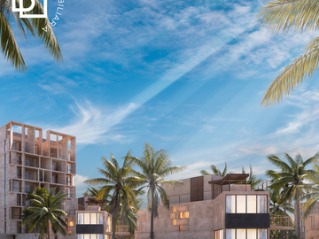 Departamentos en venta en a pie de playa Telchac