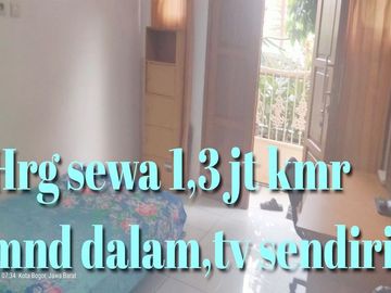 Kosan di Kota Bogor Free Wifi Internet Kp 16111