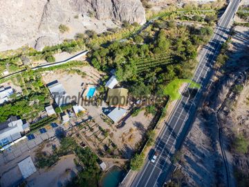 Parcela con casa, piscina y dos cabañas. Potencial turístico. Varillar, Valle del Elqui. $280 millones