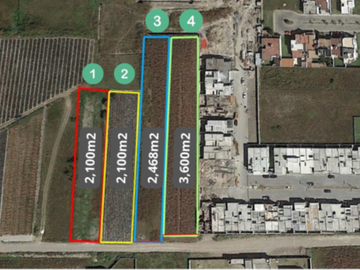 TERRENO PARA DESARROLLO HABITACIONAL O PROYECTO CERCA DE VIA ATLIXCAYOTL QUIMICA SONS