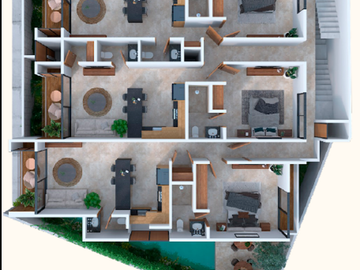 Departamento en venta  en Merida