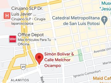 VENTA DE PREDIO EN EQUINA EN ZONA CENTRO DE SAN LUIS POTOSI
