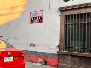 VENTA DE PREDIO EN EQUINA EN ZONA CENTRO DE SAN LUIS POTOSI