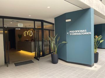 Alquiler De Moderna Oficina Inteligente De Estreno, En Edificio Pod Marcan