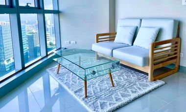 Sunrise Serenity: Rent a 1 Bedroom Corner Unit at Uptown Parksuites. Experience Luxury Living on the 42nd floor. Inquire for Details!
