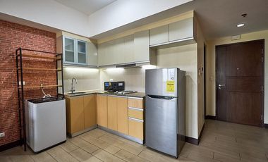 VENICE11XTF: For Rent Fully Furnished Studio Unit at Venice Residences