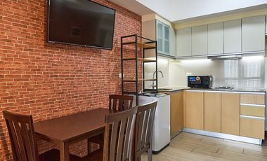 VENICE11XTF: For Rent Fully Furnished Studio Unit at Venice Residences