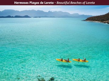 Terreno de uso mixto frente al mar, en venta Loreto Baja California Sur.