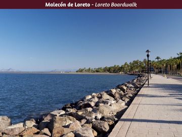Terreno de uso mixto frente al mar, en venta Loreto Baja California Sur.