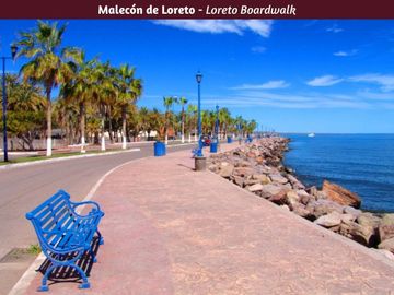 Terreno de uso mixto frente al mar, en venta Loreto Baja California Sur.
