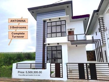 3BR - 5BR HOUSE AND LOT COMPLETE TURN OVER