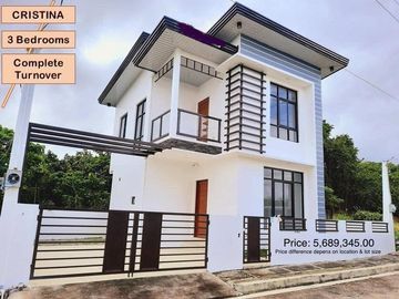 3BR - 5BR HOUSE AND LOT COMPLETE TURN OVER