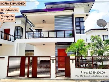 3BR - 5BR HOUSE AND LOT COMPLETE TURN OVER