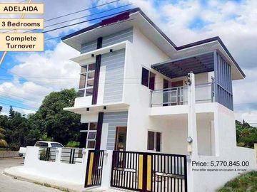 3BR - 5BR HOUSE AND LOT COMPLETE TURN OVER