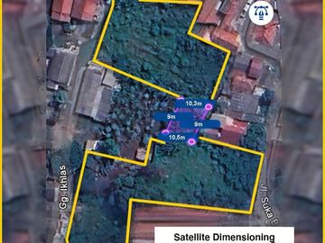 Dijual Kavling 3.455 M², Lokasi Dekat KRL, Mall Bintaro Exchange, Kampus Pembangunan Jaya, Rs Premier Bintaro, Citra Garden Bintaro, Sekolah Alam