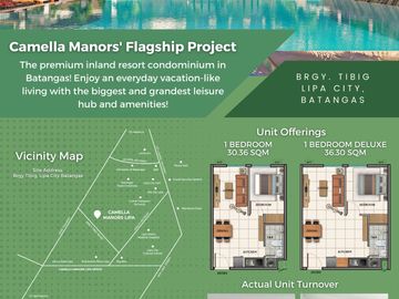 No Spot Downpayment Condominium in Lipa Batangas for sale!
