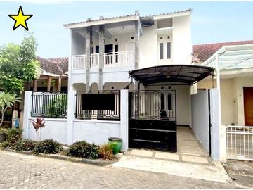 Rumah 2 Lantai Luas 155 di Akordion Sukarno Hatta Suhat Malang