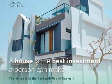 Rumah Grand Eastern Park OERR 2 Lantai Start 800Jtan DP 0% Free Biaya2 Sukolilo Surabaya Timur