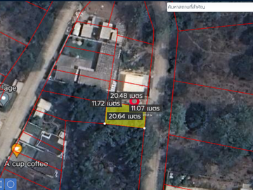 Property ID197LS Land for sale in Mae Rim, 50 sq.m.,  near Nakorn Ping Hospital